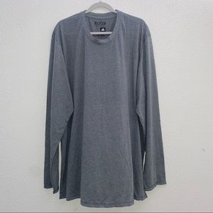 ADIDAS Climate Long Sleeve shirt. Gray 3XL